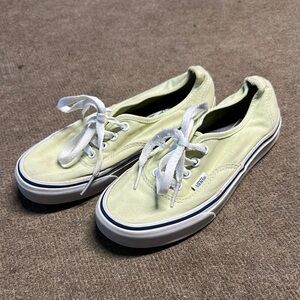 Lime green vans size 7 women’s